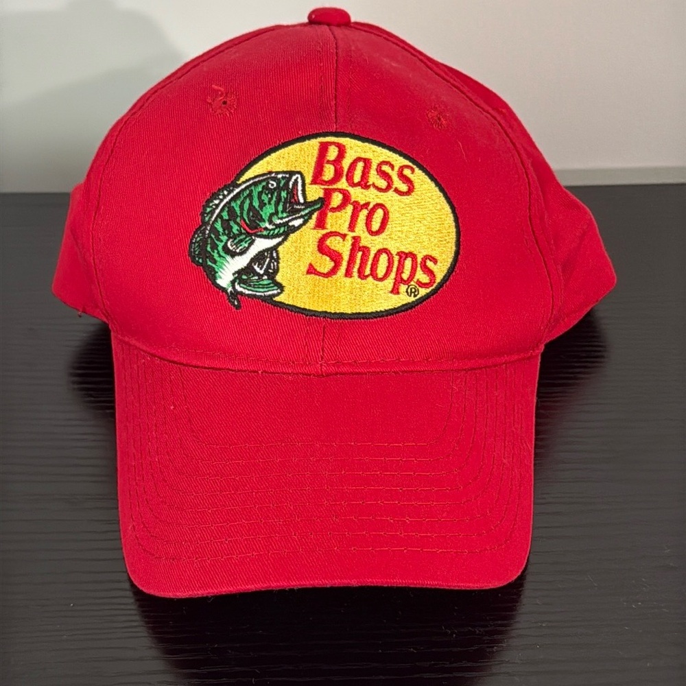 Bass Pro Shops Embroidered Snapback Hat Gorpcore Utility Fishing Outdoor Dad Hat
